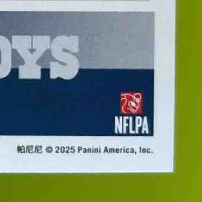 2025 Panini Score Jaydon Blue Rookies Signatures #39 Auto Dallas Cowboys - Sports Cards