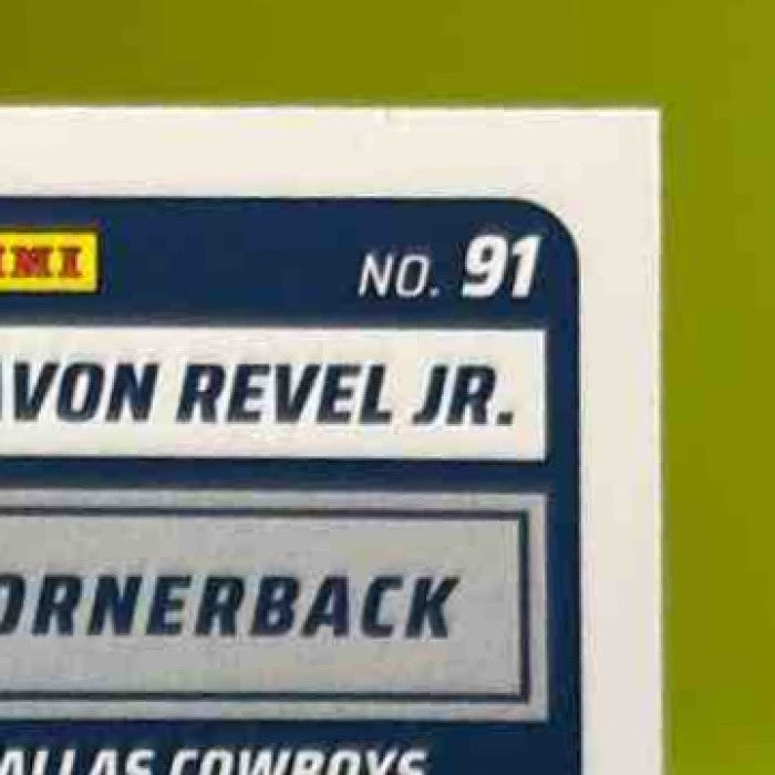 2025 Panini Score Shavon Revel Jr. Rookies Signatures #91 Auto Dallas Cowboys - Sports Cards
