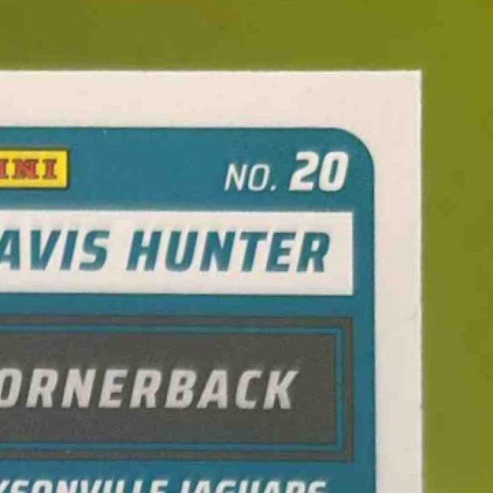 2025 Panini Score Travis Hunter Rookies Showcase 74/100 #20 Jacksonville Jaguars - Sports Cards