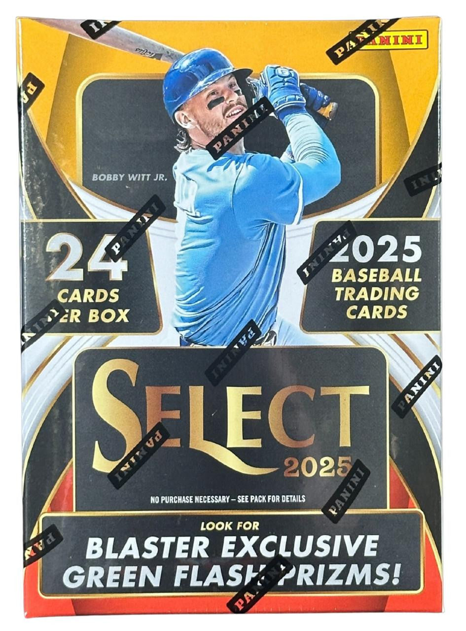 2025 Panini Select Baseball Hobby Blaster Box (Green Flash) - Collectible Trading Cards