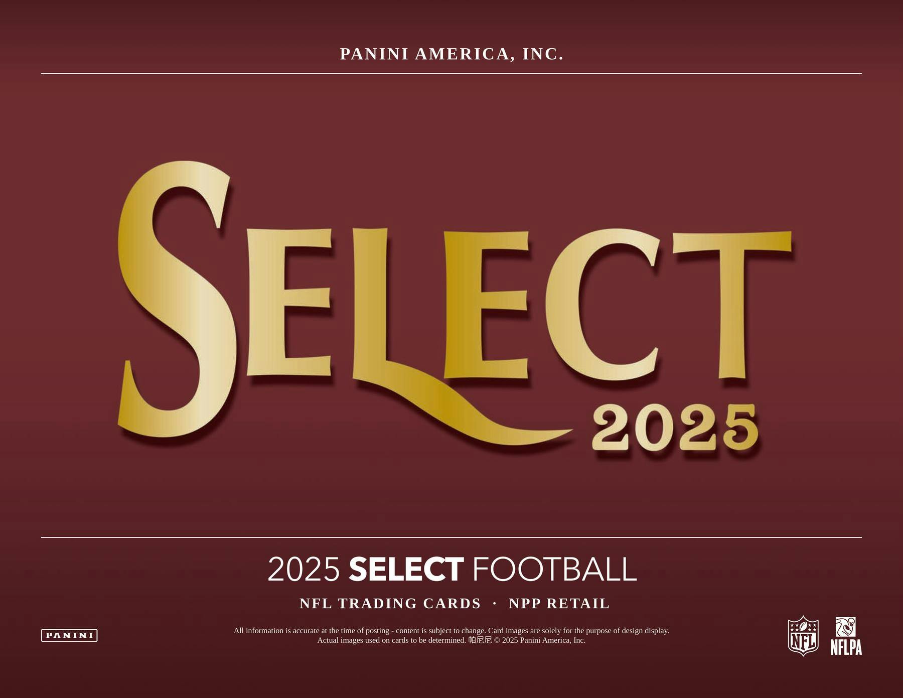 2025 Panini Select Football Mega Box (Pink Prizm Shock Parallels) - NFL Hobby Box
