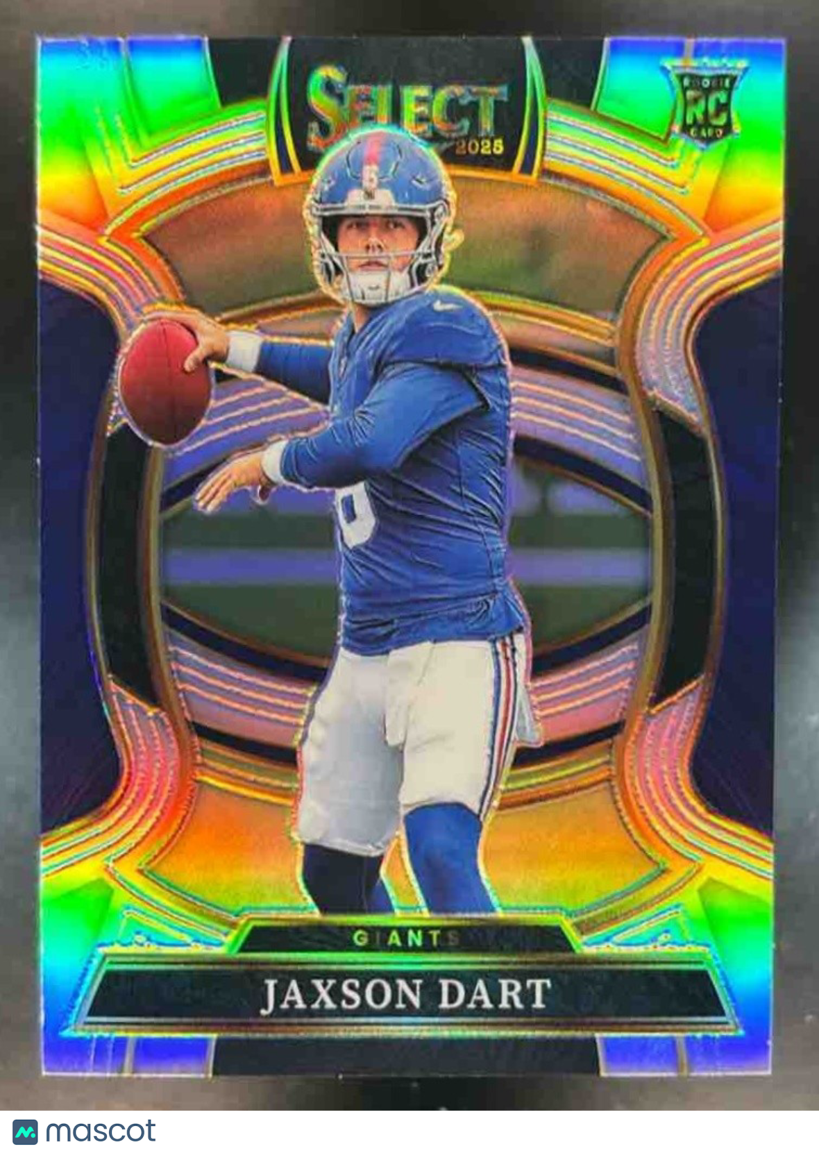 2025 Panini Select Jaxson Dart Concourse Silver Prizm #93 RC New York Giants - Sports Cards