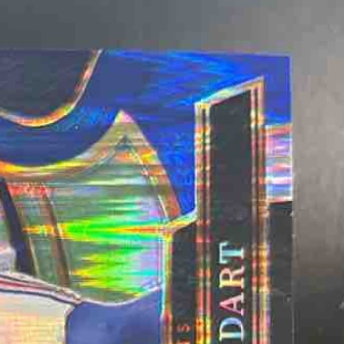2025 Panini Select Jaxson Dart Red and Blue Prizm #93 RC New York Giants - Sports Cards