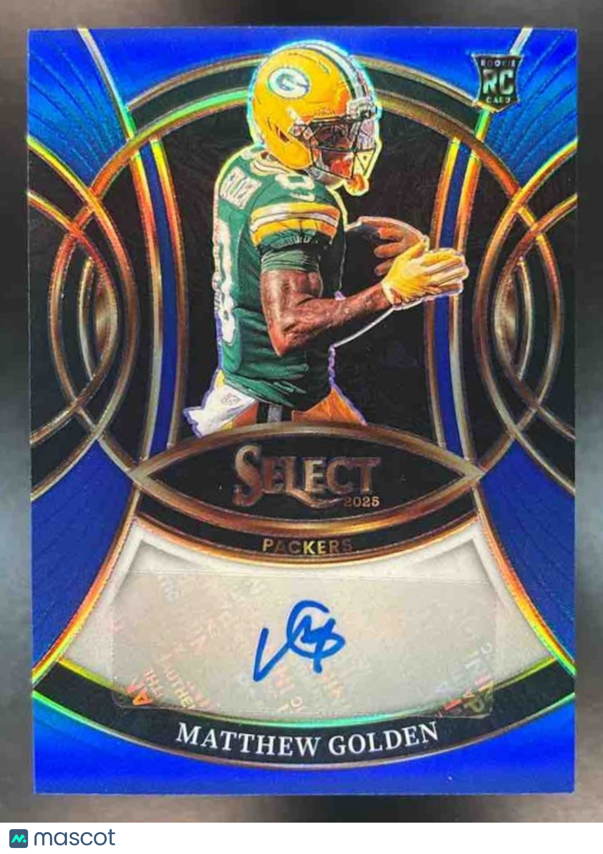 2025 Panini Select Matthew Golden Rookie Signatures Blue Prizm /149 Auto - Sports Cards