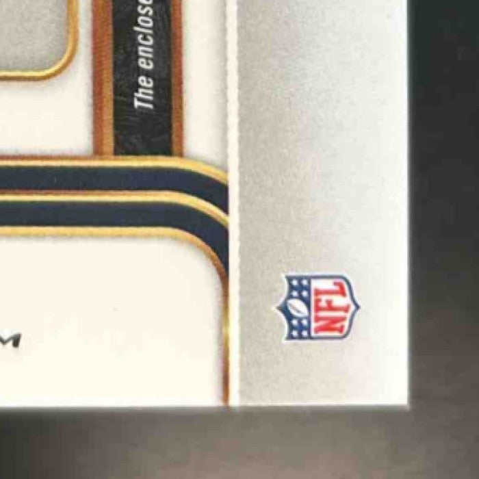 2025 Panini Select RJ Harvey Jumbo Rookie Swatch White /99 RC Denver Broncos - Sports Cards