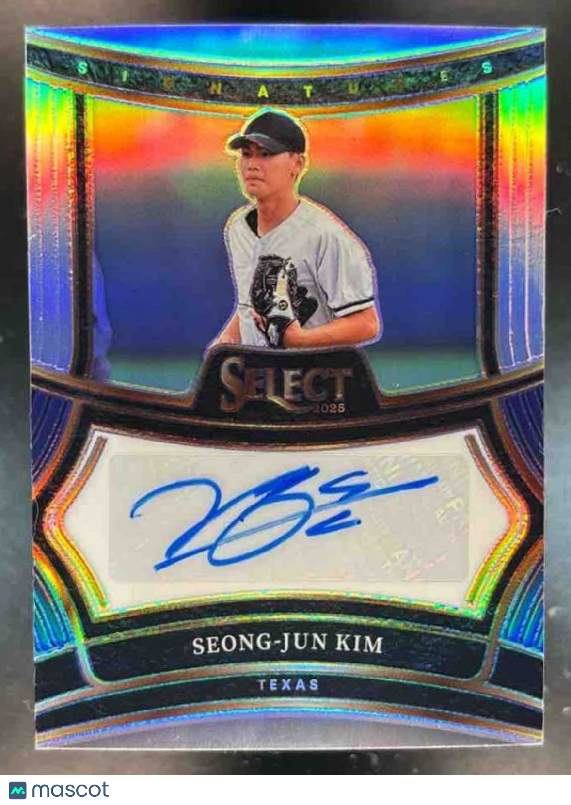 2025 Panini Select Seong-Jun Kim Signatures (Silver) #SIG-SK Auto Texas Rangers - Sports Cards