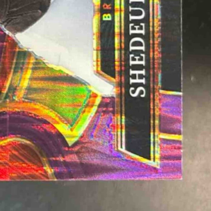 2025 Panini Select Shedeur Sanders Purple Shock /699 #54 RC Cleveland Browns - Sports Cards