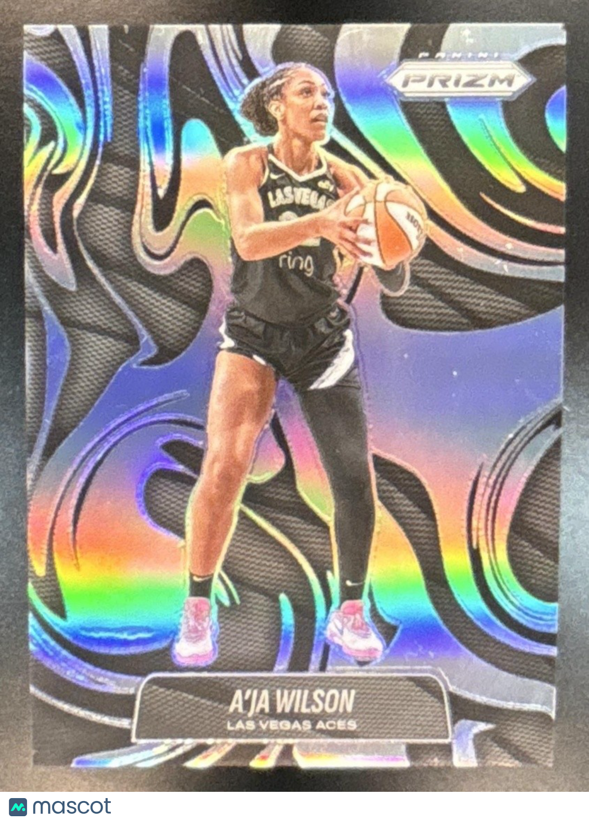 2025 Panini WNBA Prizm A’ja Wilson Abstract #2 Las Vegas Aces - Sports Cards