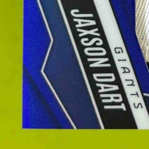 2025 Phoenix Jaxson Dart Franchise Future Material Blue /199 MEM RC Giants - Sports Cards