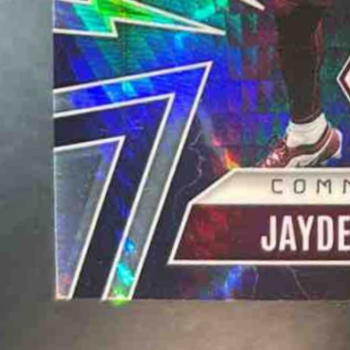2025 Phoenix Jayden Daniels Thunderbirds Silver Hyper /299 #50 Commanders - Sports Cards