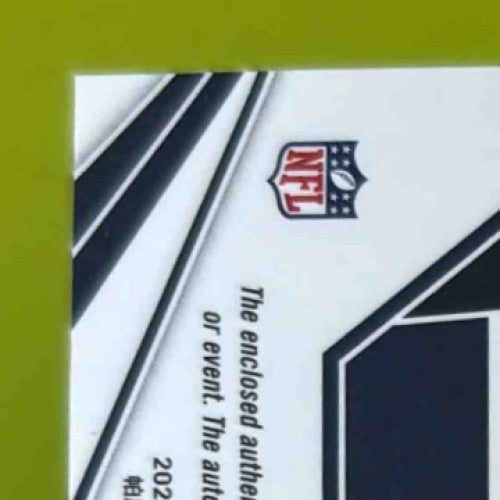 2025 Phoenix Jumbo Patch AUTO Blue Elic Ayomanor /49 RPS-EAR Dual Color - Sports Cards