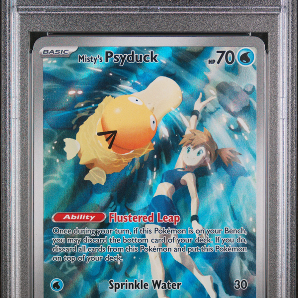 2025 Pokemon Destined Rivals Misty's Psyduck #193