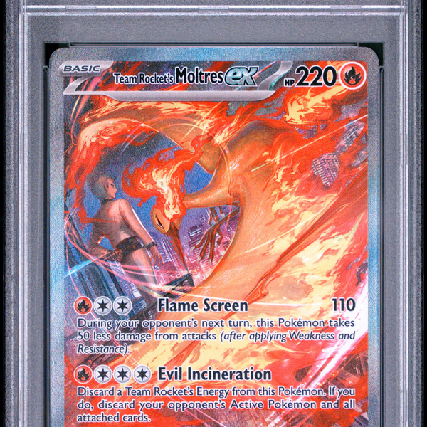 2025 Pokemon Destined Rivals Rocket's Moltres EX #229