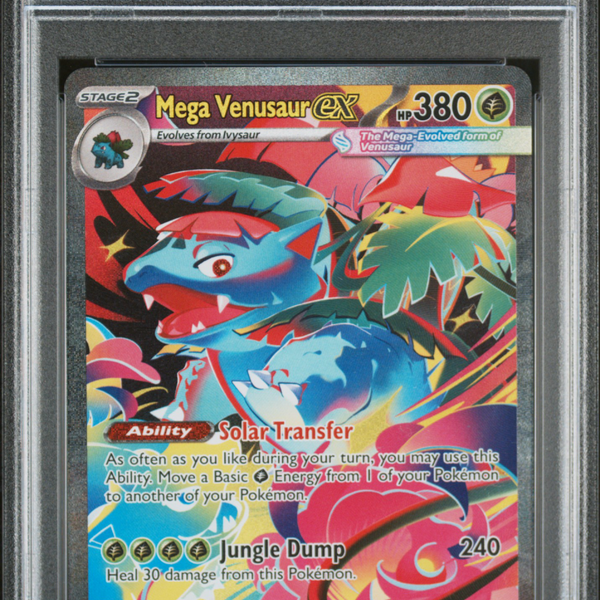 2025 Pokemon Mega Evolution Mega Venusaur EX #177 SIR