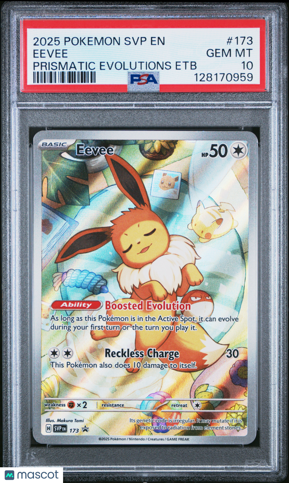 2025 Pokemon SV Black Star Promo Eevee #173 Prismatic Evolutions PSA 10 GEM MINT - Graded TCG/CCG