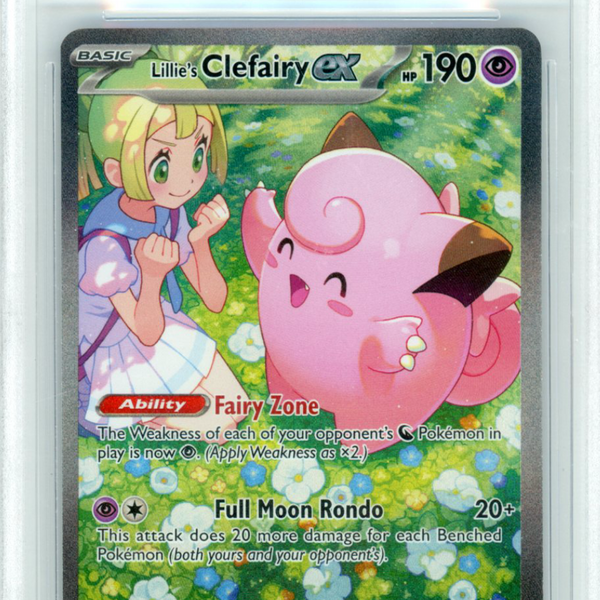 2025 Pokemon SV Journey Together Lillie's Clefairy ex