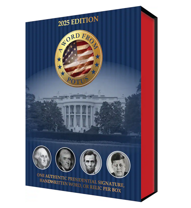 2025 POTUS A Word from the President Hobby Box - NFL Hobby Box