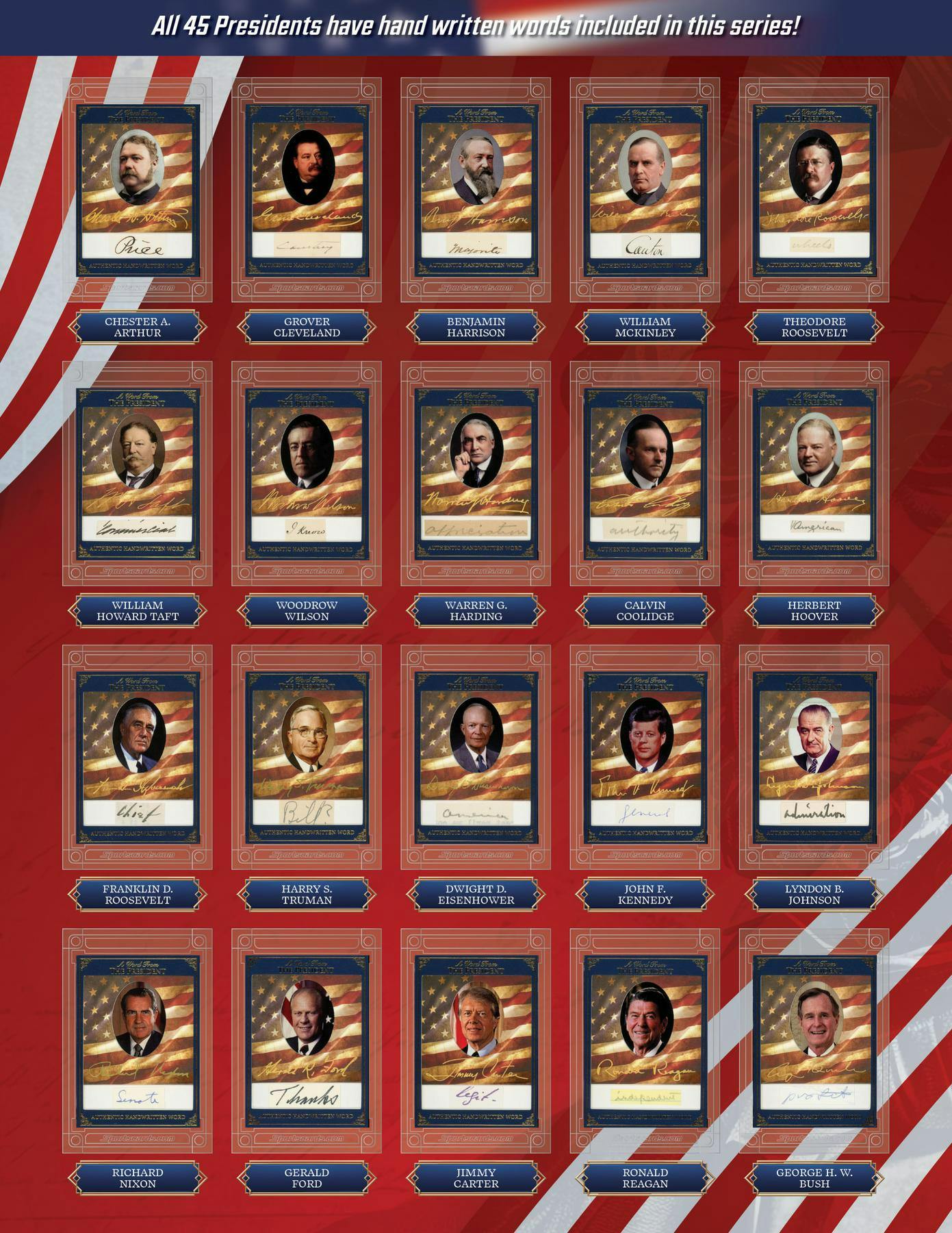 2025 POTUS A Word from the President Hobby Box - NFL Hobby Box