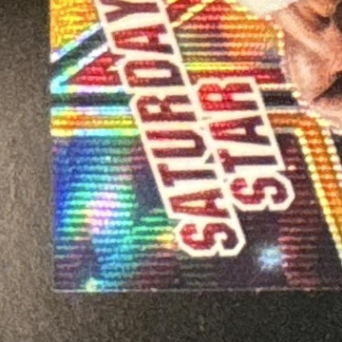 2025 Prizm Draft Picks Jalen Milroe Saturday Star Signatures Orange Wave /75 #10 - Sports Cards
