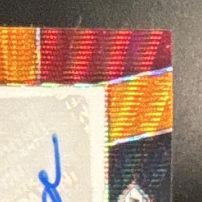 2025 Prizm Draft Picks Jalen Milroe Saturday Star Signatures Orange Wave /75 #10 - Sports Cards