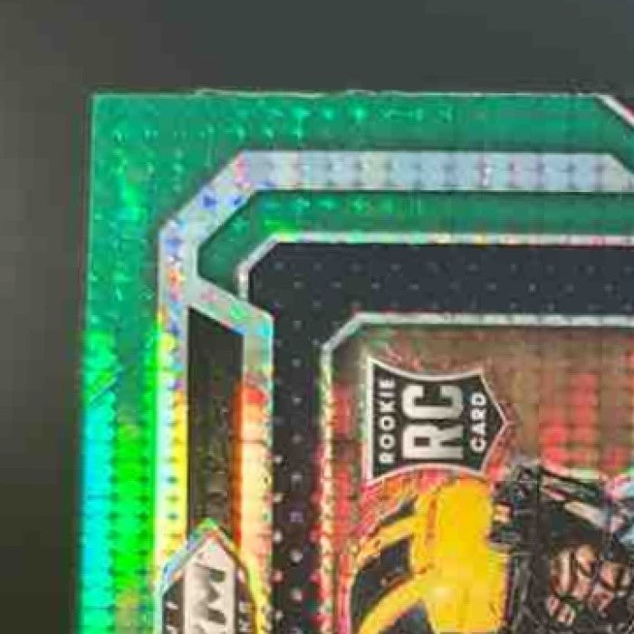 2025 Prizm Draft Will Johnson Student Orientation Green Pulsar /49 #18 Wolverine - Sports Cards