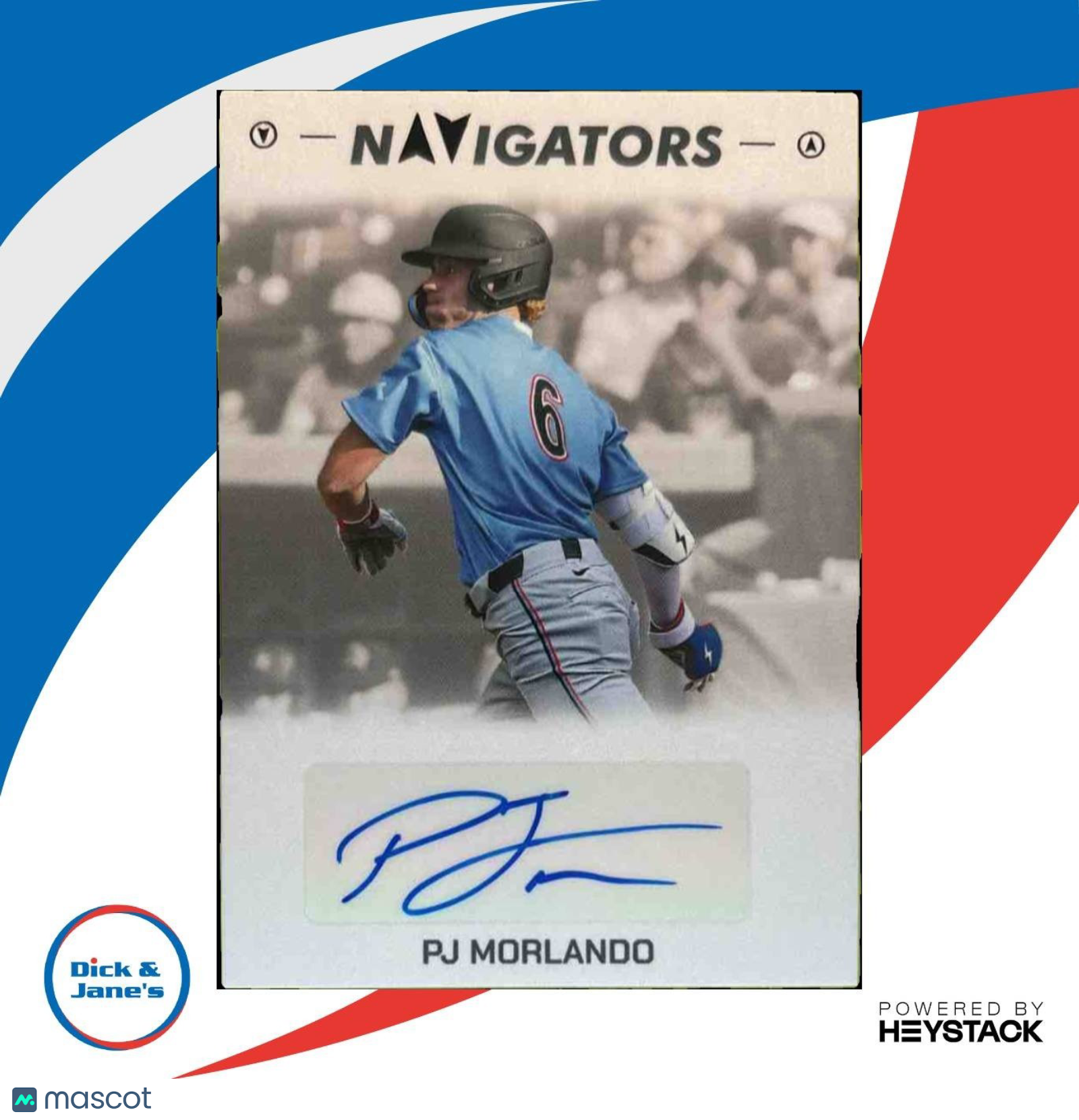 2025 Pulse Meridian PJ Morlando Navigators Signatures 1/1 #NAV-PM Auto - Sports Cards