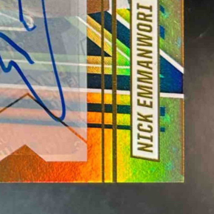 2025 Rookies & Stars Nick Emmanwori Signatures Orange /199 #163 RC Auto Seahawks - Sports Cards