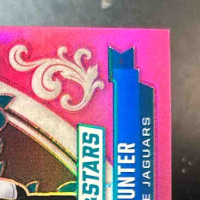 2025 Rookies & Stars Travis Hunter Crusade Pink 75/75 #3 RC Jacksonville Jaguars - Sports Cards