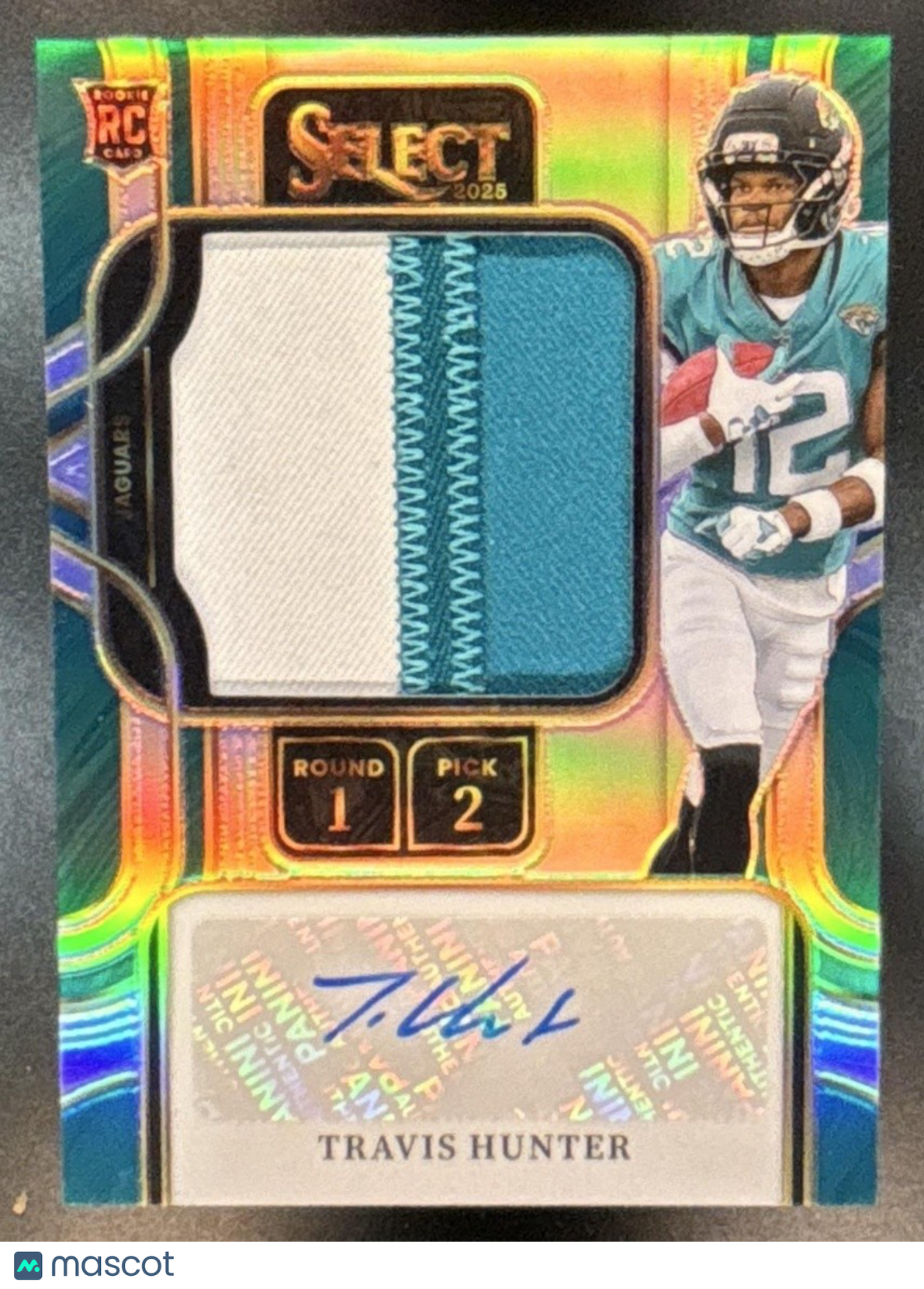 2025 Select Travis Hunter Prime Selections Patch Auto /199 Jacksonville Jaguars - Sports Cards
