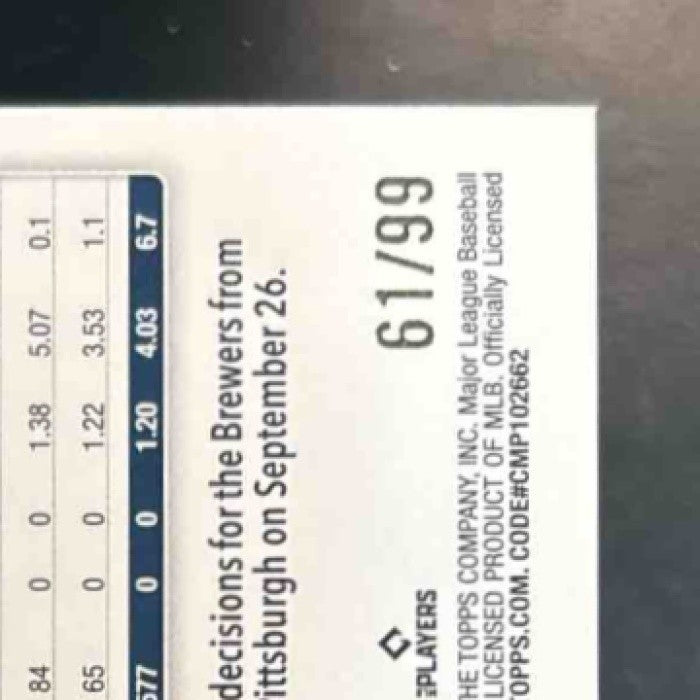 2025 Topps Aaron Civale Green Holo Foil /99 #648 Milwaukee Brewers - Sports Cards