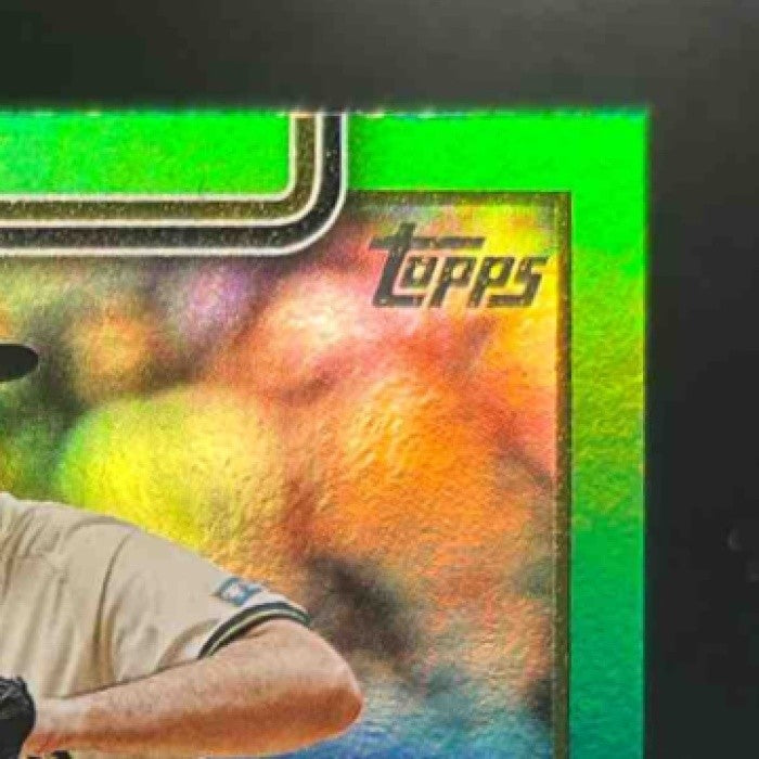 2025 Topps Aaron Civale Green Holo Foil /99 #648 Milwaukee Brewers - Sports Cards