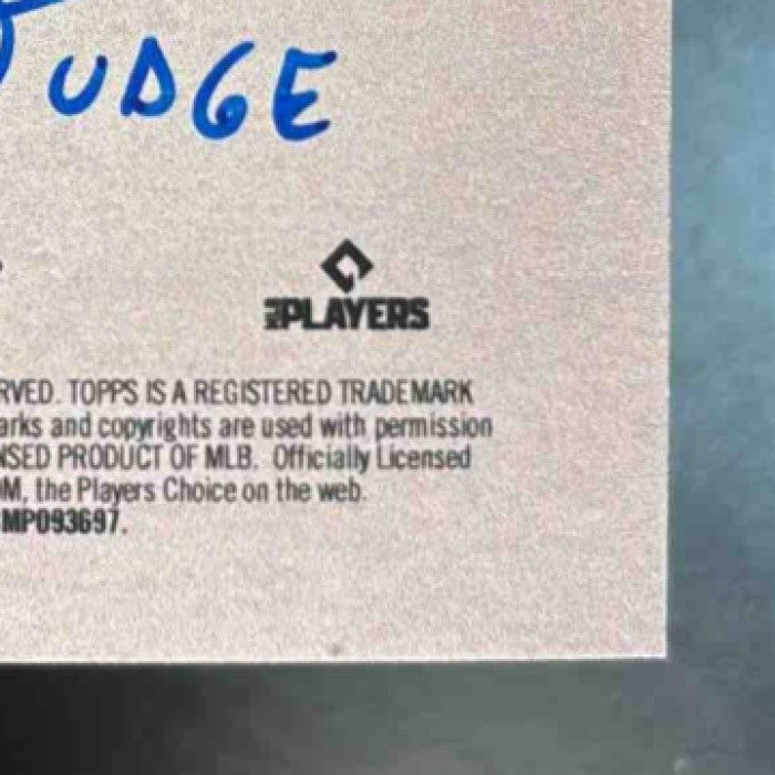 2025 Topps Aaron Judge Sketches 1/1 New York Yankees TED DASTICK JR - Sports Cards