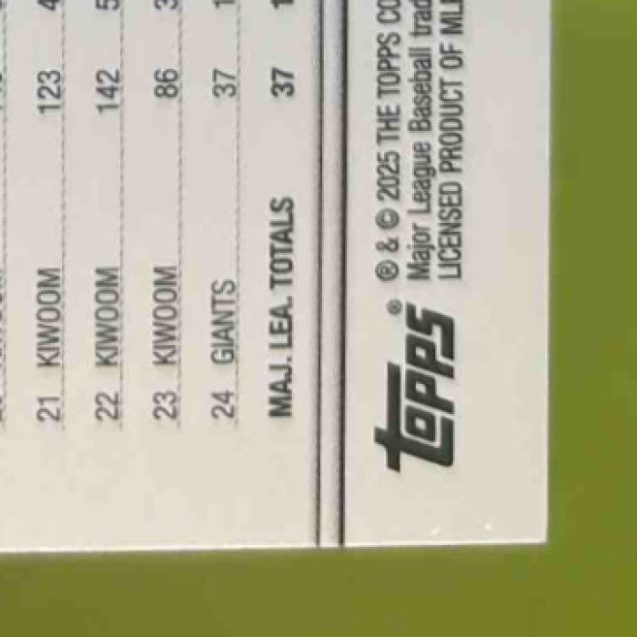 2025 Topps All-Star Game Mega Box Jung Hoo Lee Gold Foil 8/50 #53 Giants - Sports Cards