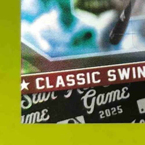 2025 Topps All-Star Game Mega Box Rafael Palmeiro Classic Swings Auto Black /10 - Sports Cards