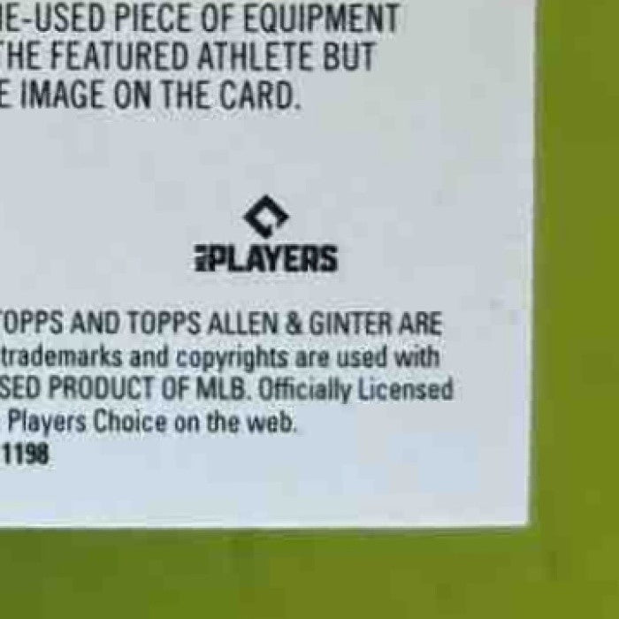2025 Topps Allen & Ginter Michael Harris II Relics #AGR-MH Atlanta Braves - Sports Cards