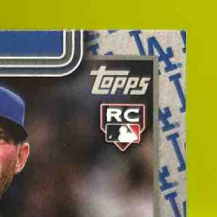 2025 Topps Ben Casparius Team Color Border Variation #384 RC Los Angeles Dodgers - Sports Cards