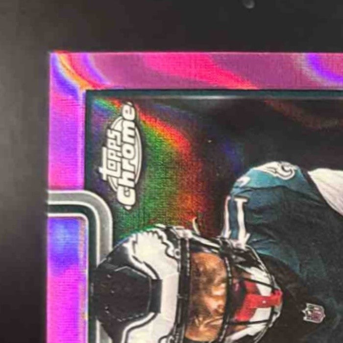 2025 Topps Chrome A.J. Brown Auto Pink Lava /250 #BA-AB Philadelphia Eagles - Sports Cards