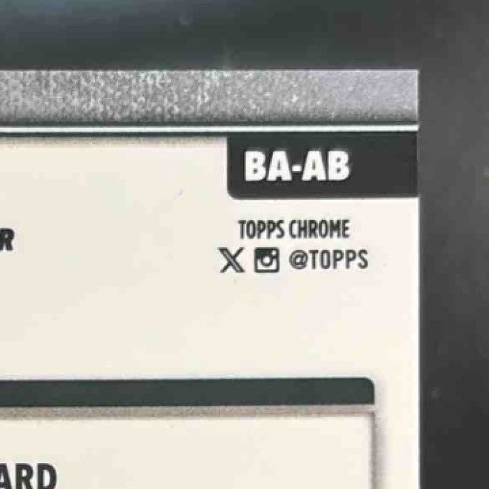 2025 Topps Chrome A.J. Brown Auto Pink Lava /250 #BA-AB Philadelphia Eagles - Sports Cards