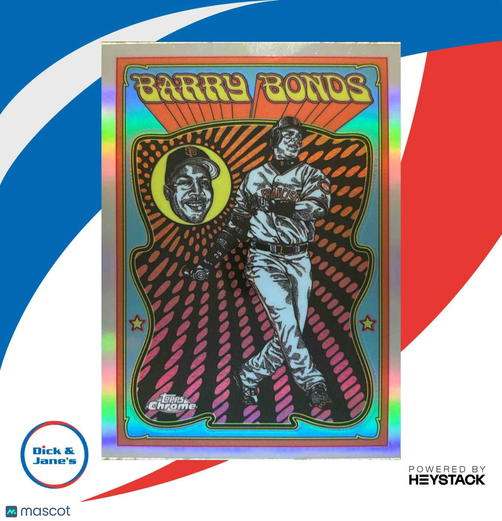 2025 Topps Chrome Barry Bonds Ultraviolet All-Stars #UV-13 San Francisco Giants - Sports Cards