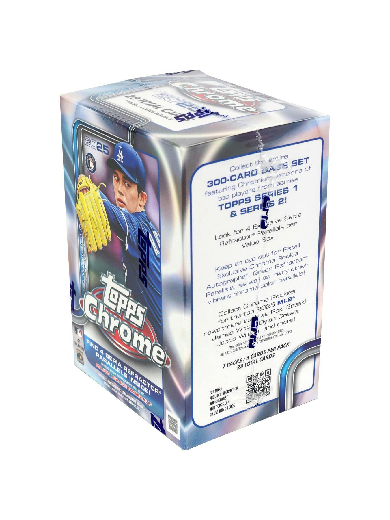 2025 Topps Chrome Baseball Hobby Box (1 Auto) - Dick &