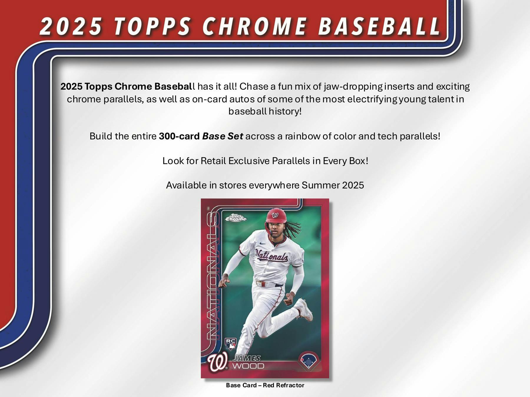 2025 Topps Chrome Baseball Mega Box (10 X-Fractors) - Collectible Trading Cards