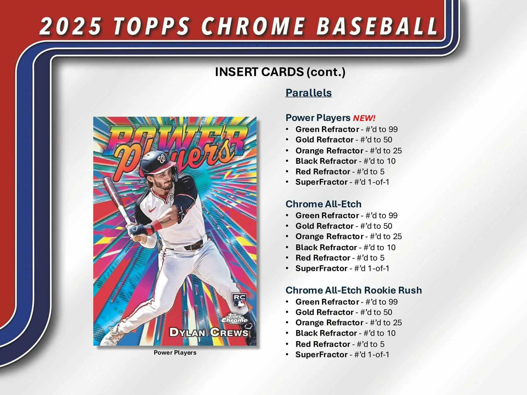 2025 Topps Chrome Baseball Mega Box (10 X-Fractors) - Collectible Trading Cards