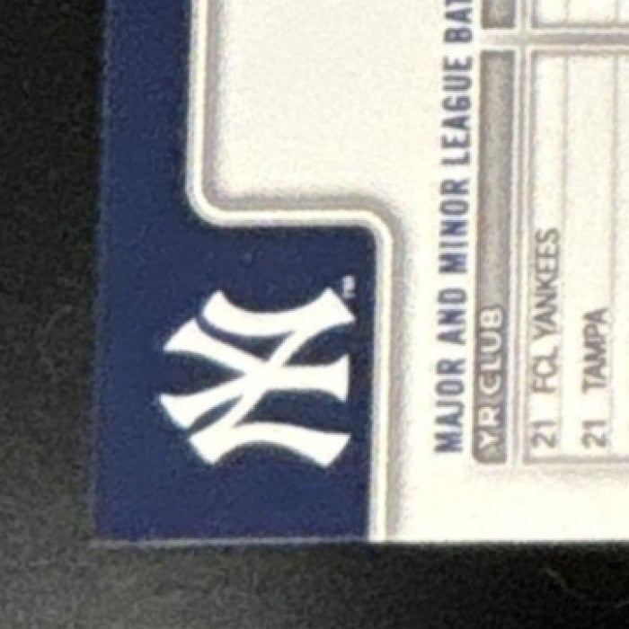 2025 Topps Chrome Ben Rice Negative Refractor #139 RC New York Yankees - Sports Cards