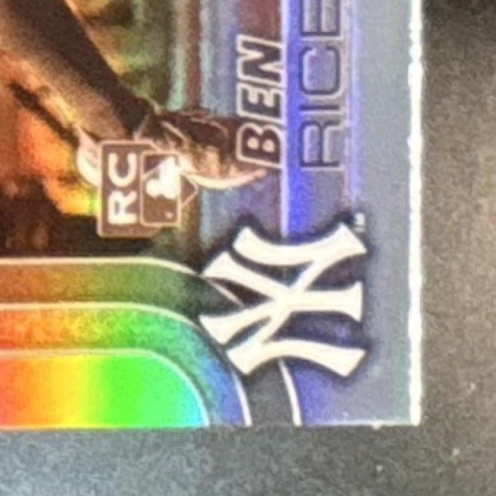 2025 Topps Chrome Ben Rice Sepia Refractor #139 RC New York Yankees - Sports Cards
