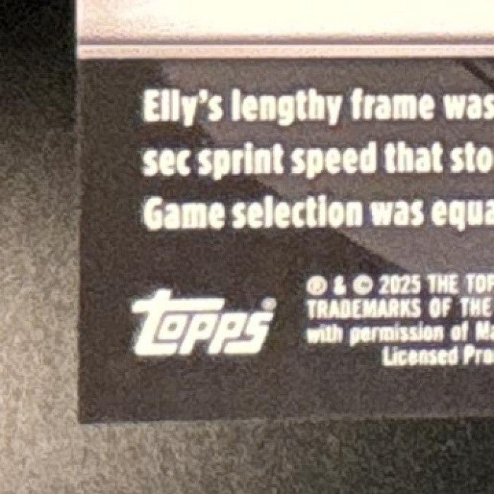 2025 Topps Chrome Black Elly De La Cruz Blue Refractor /150 #100 Cincinnati Reds - Sports Cards
