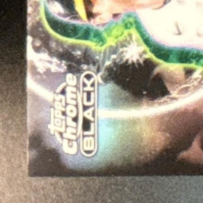 2025 Topps Chrome Black Jacob Wilson Nocturnal #NOC-35 RC Athletics - Sports Cards