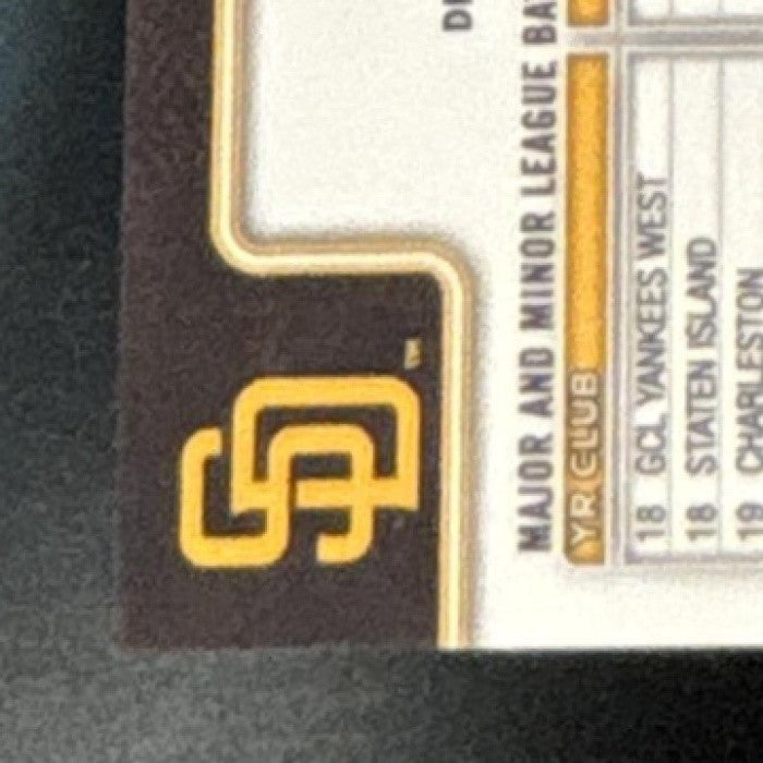 2025 Topps Chrome Brandon Lockridge Rookie Auto #RA-BLO RC San Diego Padres - Sports Cards