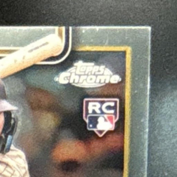 2025 Topps Chrome Brandon Lockridge Rookie Auto #RA-BLO RC San Diego Padres - Sports Cards