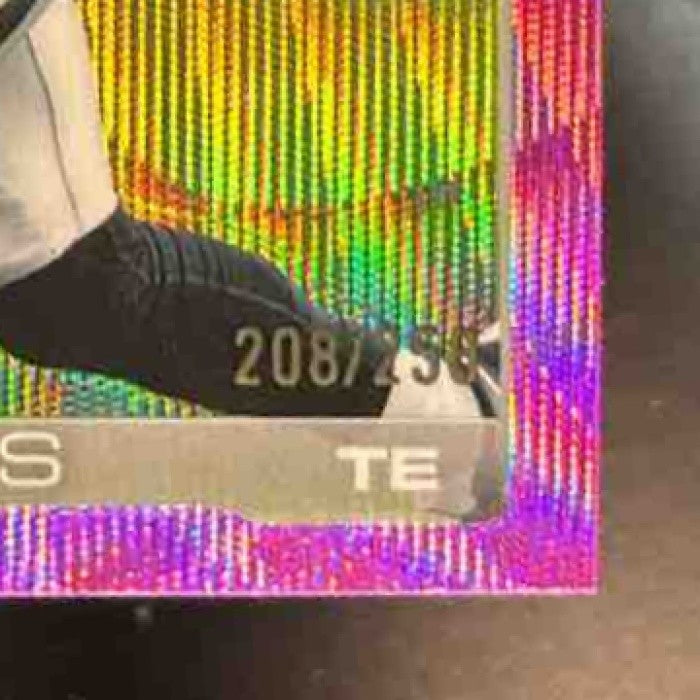 2025 Topps Chrome Brock Bowers Pink Wave Refractor /250 #178 Las Vegas Raiders - Sports Cards