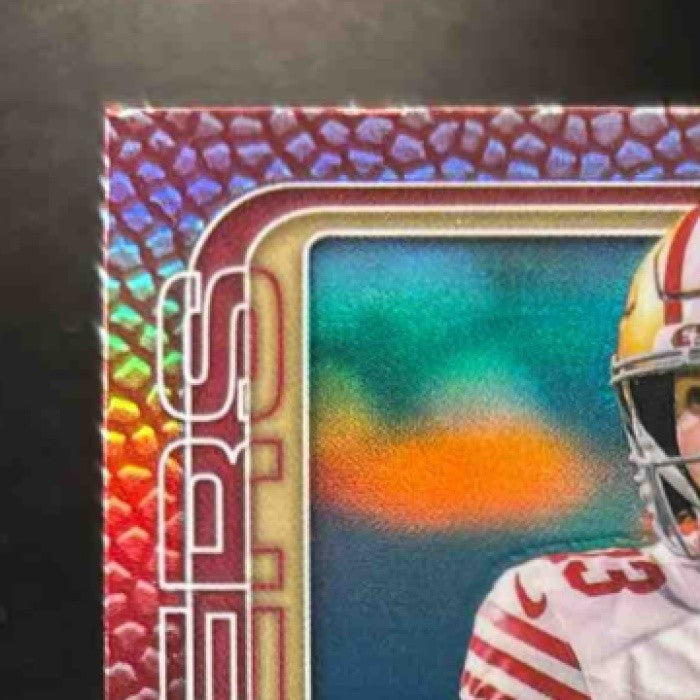 2025 Topps Chrome Brock Purdy Football Leather #262 San Francisco 49ers - Sports Cards